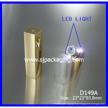 Luxus LED Hight Lippenstift Röhren mit Spiegel LED Lippenstift Container und Spiegel